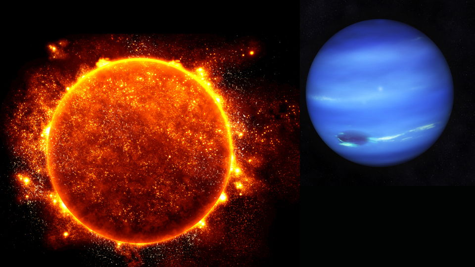Слънце Нептун космос планети