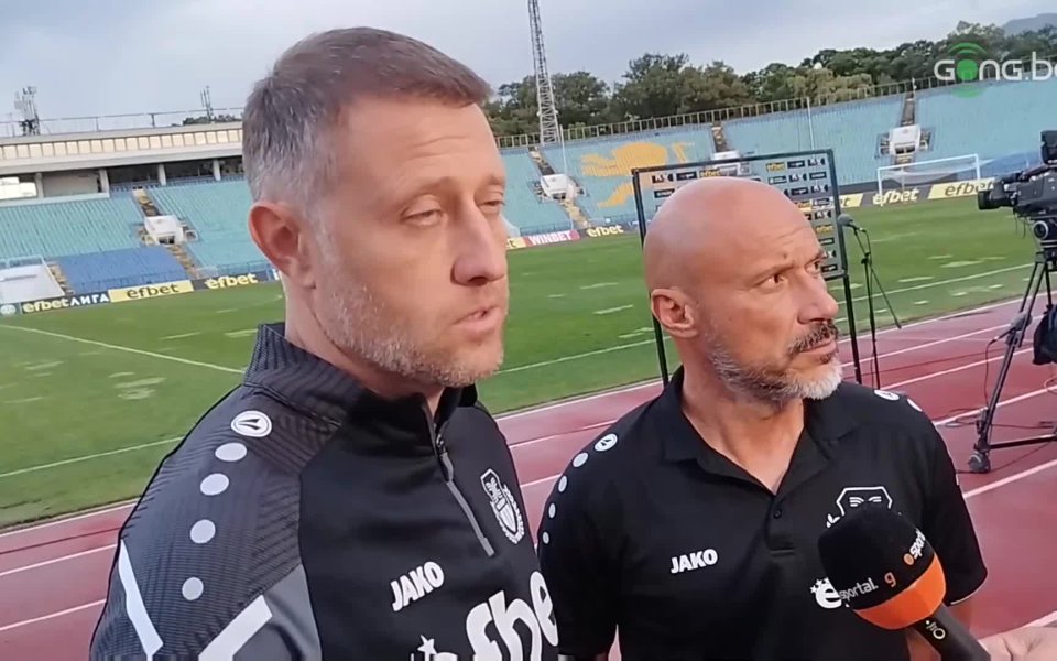 Треньорът на Хебър Фулвио Пеа говори след загубата с 0:2