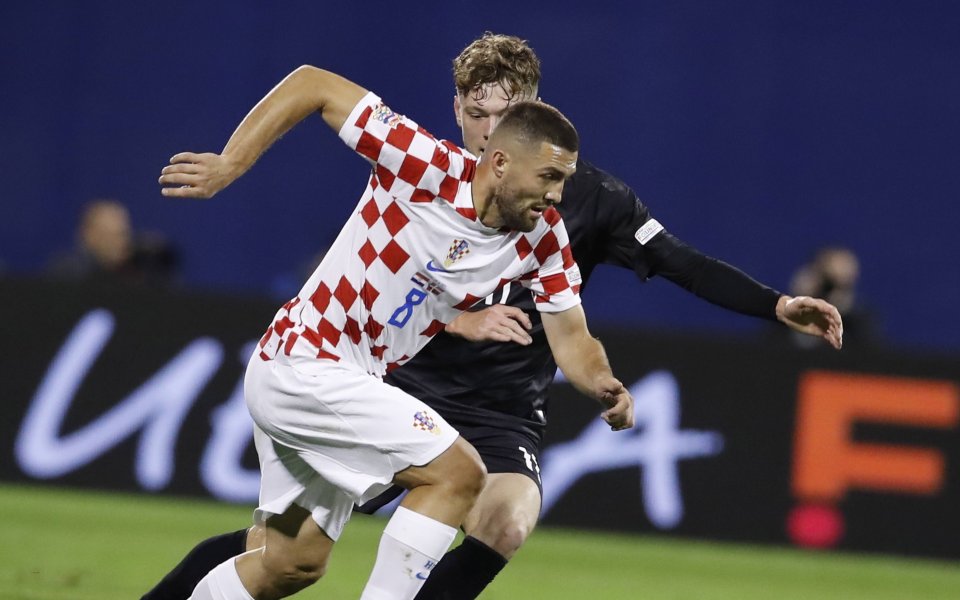 Хърватия и Дания играят при резултат 1:0 в мач от