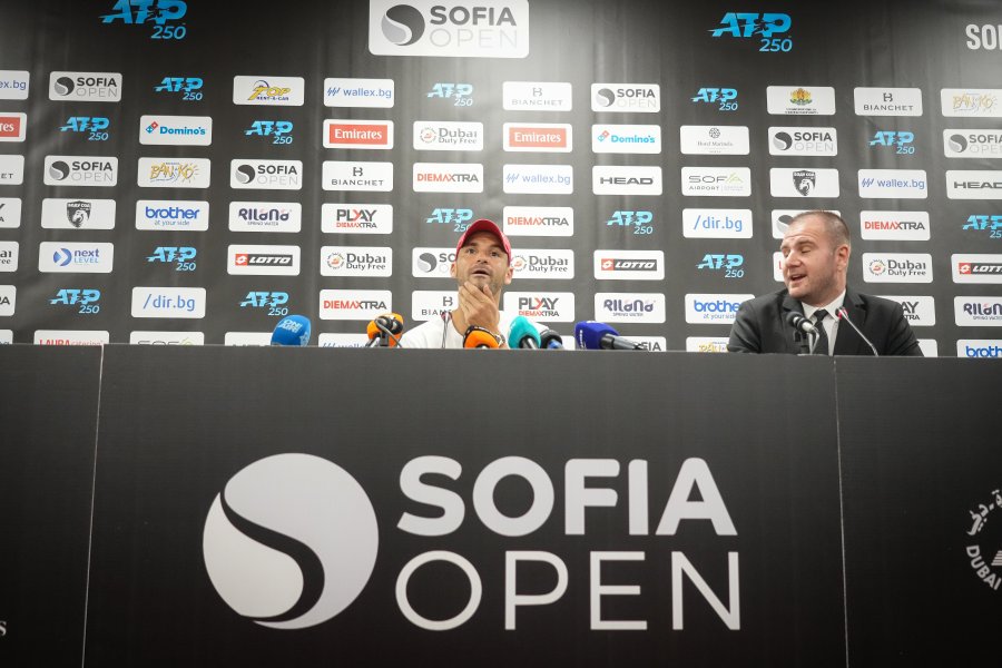 Пресконференция на Григор Димитров преди Sofia Open1