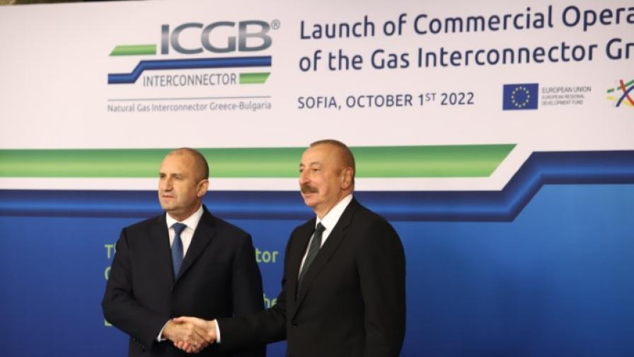 Илхам Алиев: Скоро в Азербайджан ще заработят и други газови полета