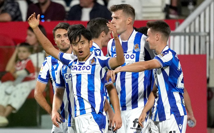 Сосиедад измъкна трите точки от Жирона след голов трилър