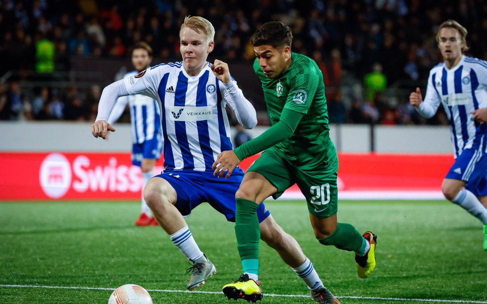 Българският шампион Лудогорец не успя да стигне до успех в