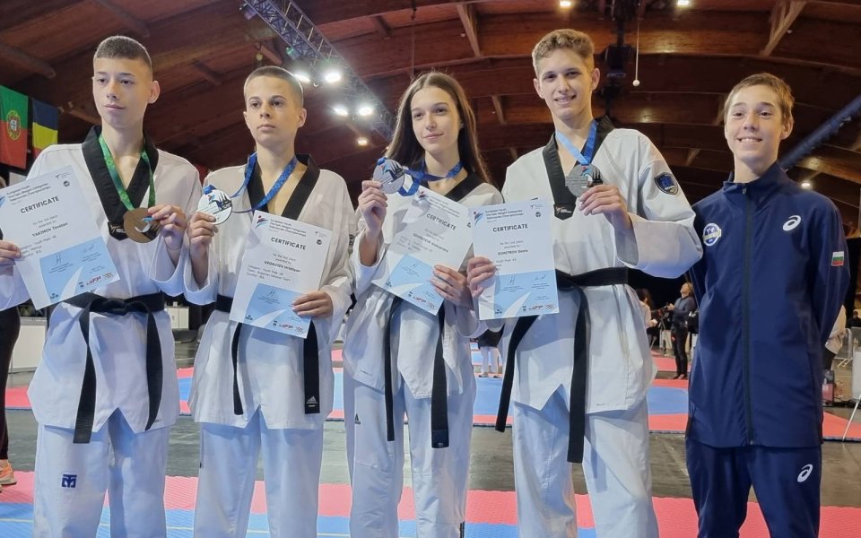България с 4 медала на Европейското по таекуондо за юноши и девойки в Латвия