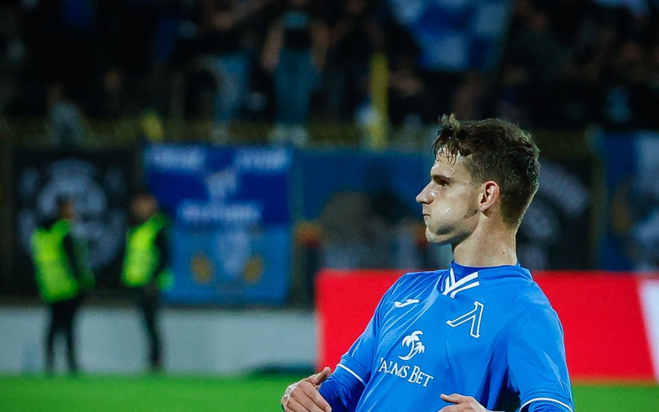 Илиян Стефанов от Левски взе наградата на Gong.bg за Играч