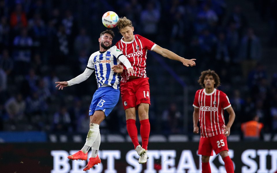 Херта Берлин - Фрайбург 2:2 / Бундеслига, 9-и кръг, 09.10.2022 г.