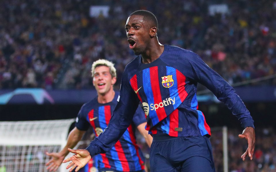 Барселона и Интер играят при резултат 1:0 в ключова битка от