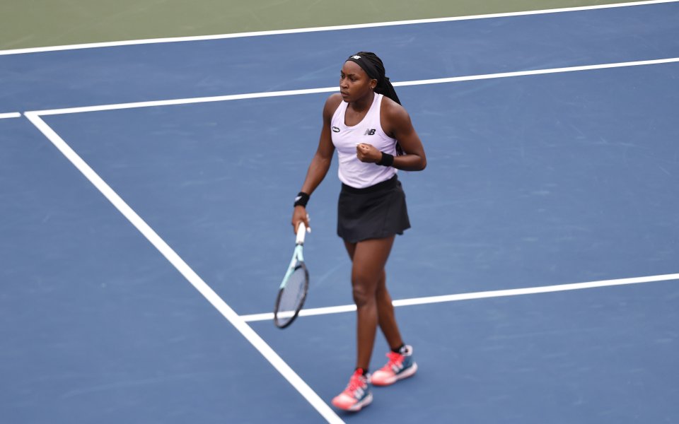 Бианка Андрееску - Кори Гоф 1:2 сета (4:6, 6:4, 3:6) / WTA, Сан Диего, 1/8-финал