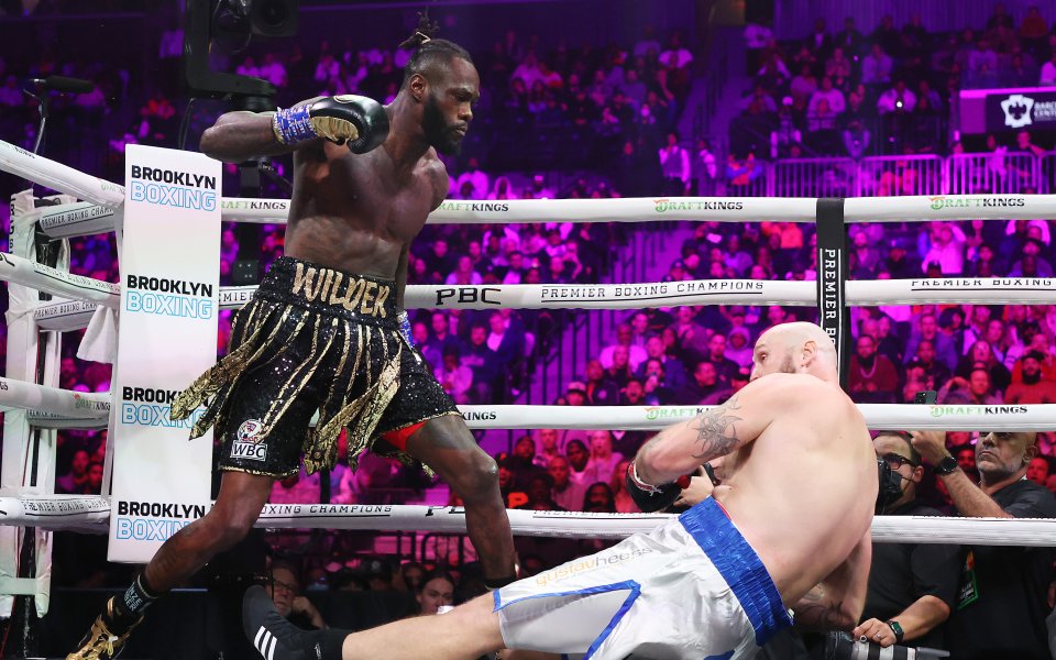 Дионтей Уайлдър се завърна на ринга по изумителен начин –