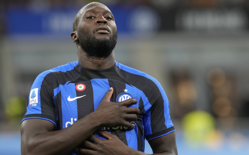 Нападателят на италианския футболен гранд Интер - Ромелу Лукаку, е