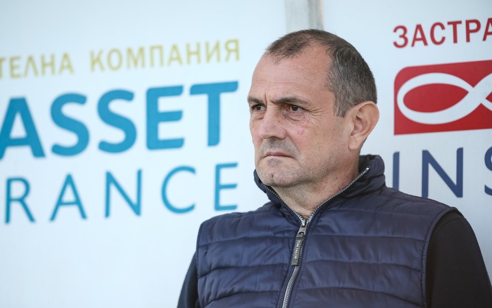 Треньорът на Славия - Златомир Загорчич, похвали желанието у своите