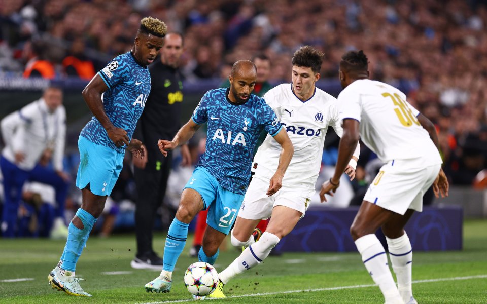 Тотнъм победи Марсилия с 2:1 на Стад Велодром в мач