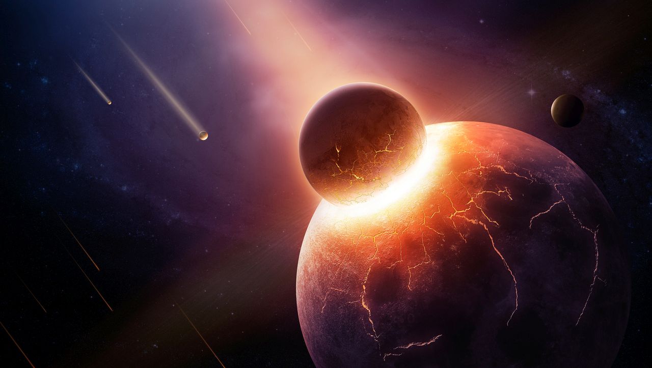 <p><strong>Краят на света: Заплаха</strong></p>

<p>Според теорията на Дейвид Мийд, Земята ще бъде ударена от планета, наречена &quot;X.&quot; Прогнозата придоби популярност, след като НАСА откри нова планета, наречена Planet Nine, според The Sun.<br />
Според теорията на Мийд, описана и в друга публикация на The Sun, краят на света ще започне на 23 април 2018 г., което ще предизвика период на световни войни и възхода на Антихриста.</p>