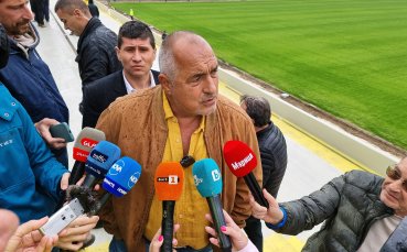 Борисов инспектира строежа на стадион „Христо Ботев” и обяви голяма новина