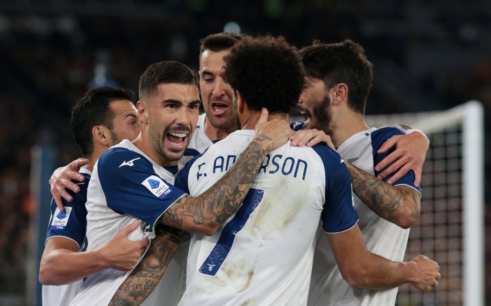 Лацио постигна престижна победа, след като надигра с минималното Рома