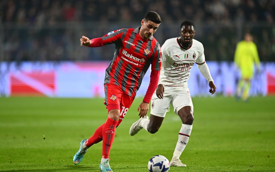 Кремонезе и Милан завършиха при резултат 0:0 в мач от