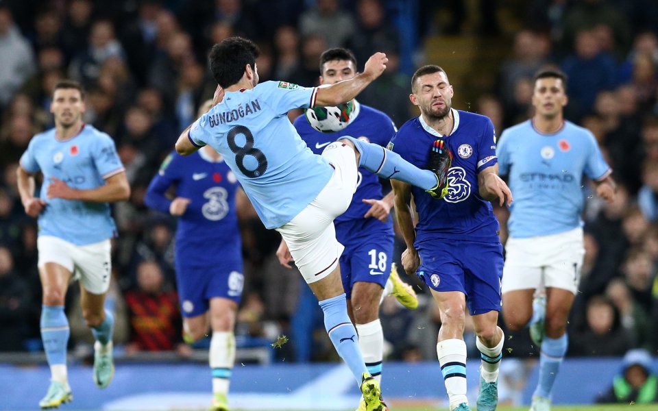 Шампионът на Англия Манчестър Сити и Челси играят при 2:0