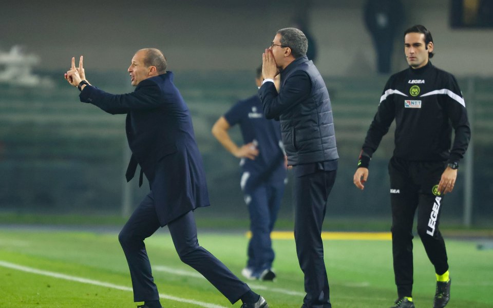 Ювентус победи много мъчно Верона с 1:0, но успехът за