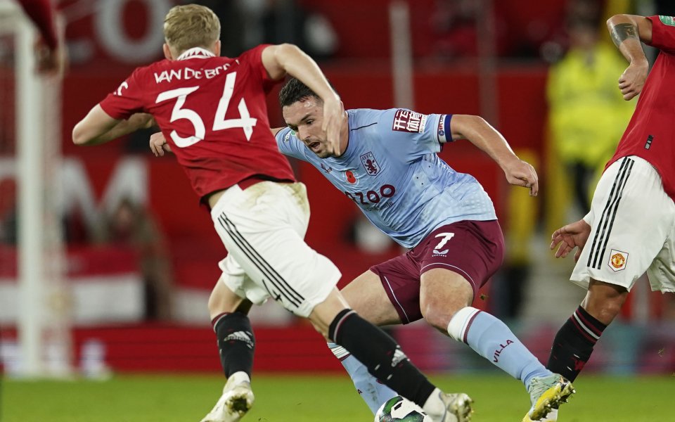 Манчестър Юнайтед - Астън Вила 4:2 / Карабао Къп, трети кръг, 10.11.2022 г. - БТА