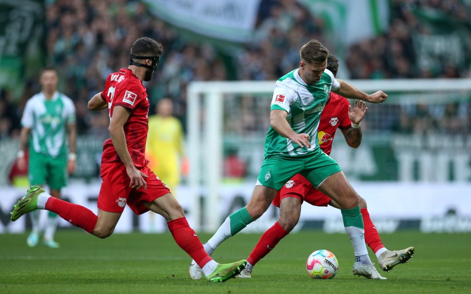 Лайпциг победи като гост Вердер Бремен с 2:1 в мач