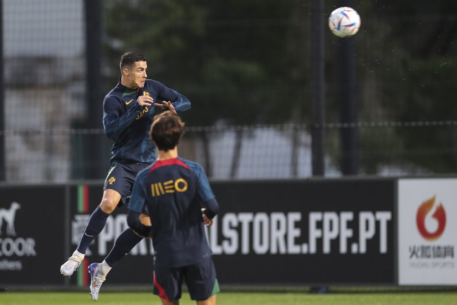 Кристиано Роналдо тренира с Португалия преди Мондиал 20221