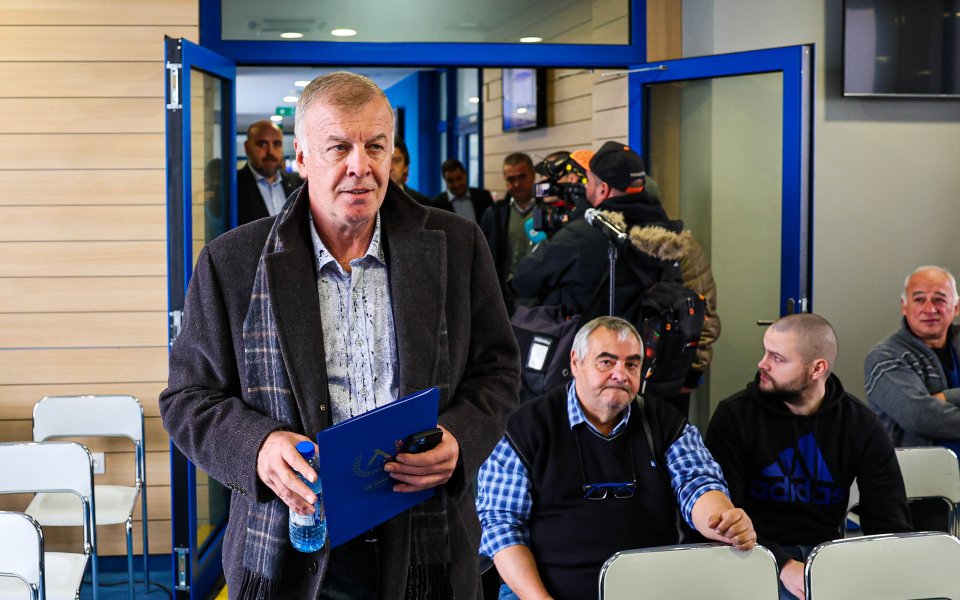 Собственикът на Левски - Наско Сираков, заяви след Общото събрание