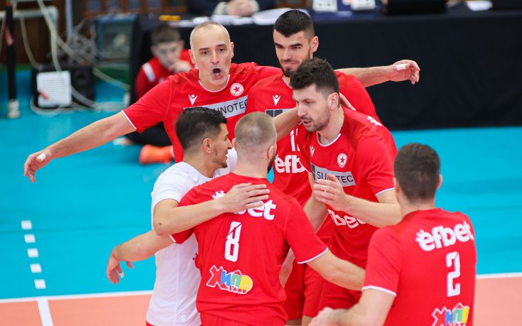 ЦСКА води в класация на efbet Супер Волей