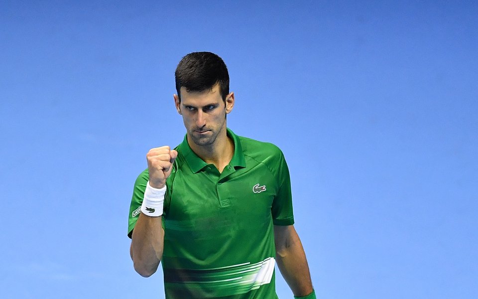 Носителят на 21 титли от турнири от Големия шлем Новак