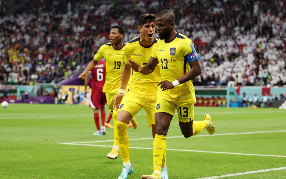 Горчив дебют за Катар, Еквадор тръгна с победа на Мондиал 2022