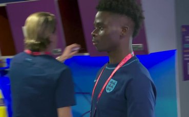 Англичаните и Гарет Саутгейт пристигнаха на стадиона