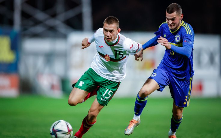 България U21 загуби от Босна и Херцеговина в контрола