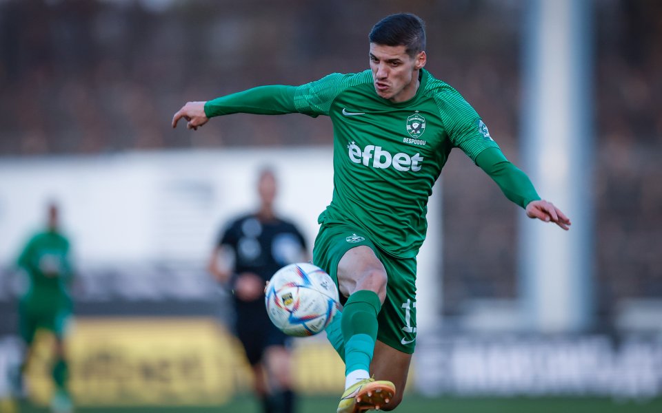 Героят за Лудогорец при победата над Славия с 2:1 -