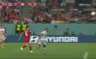 Прецизният удар с глава на Митрович срещу Швейцария