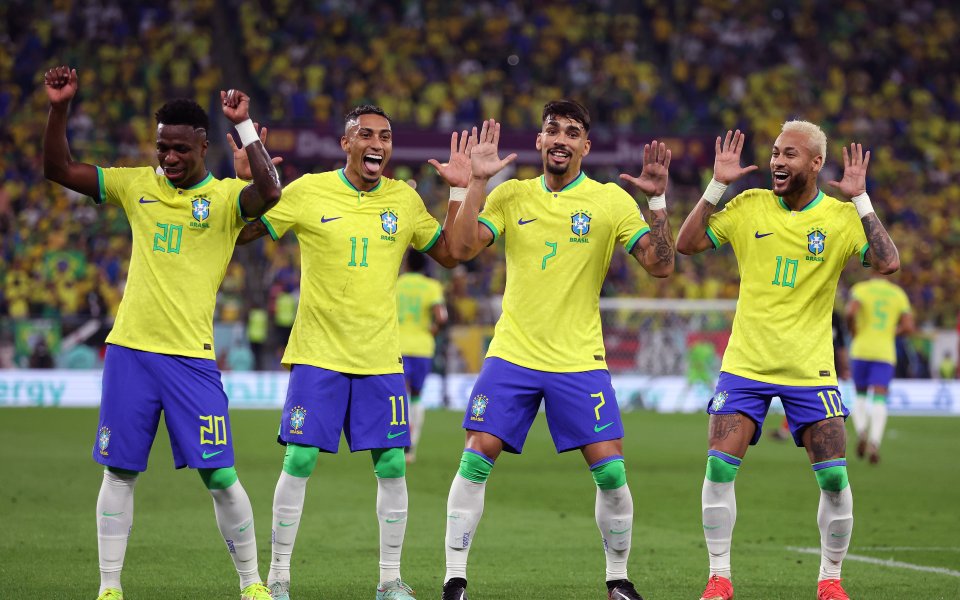Отборите на Бразилия и Южна Корея играят при резултат 4:1