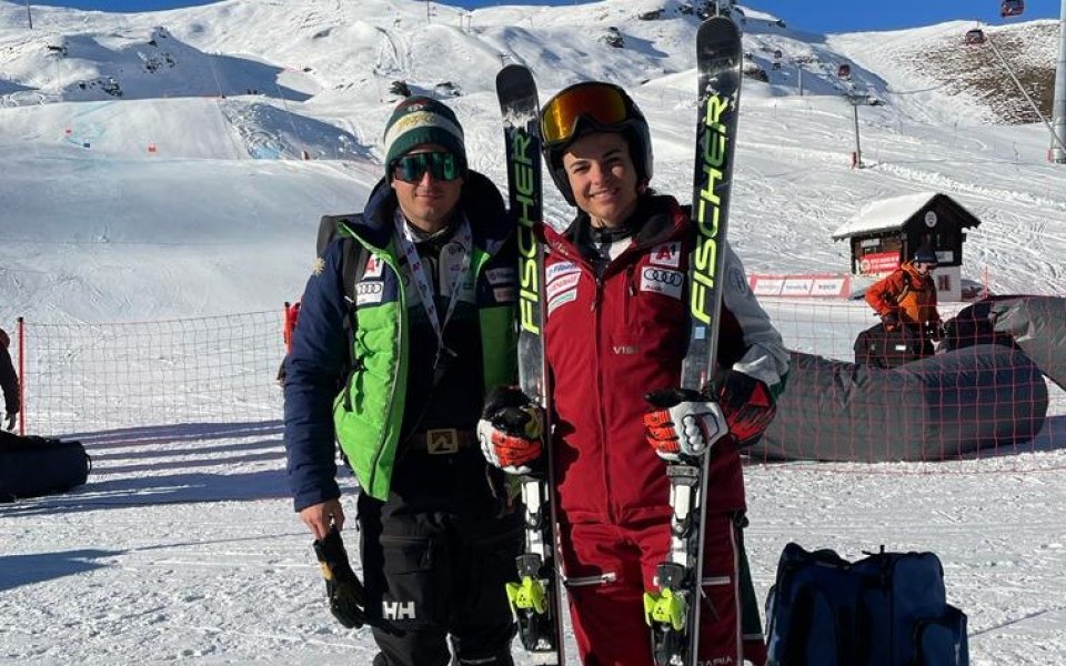 Италианка с наш паспорт завърши девета за Европейската купа по ски