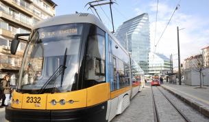 Трамвай дерайлира в кв. "Бъкстон" в София