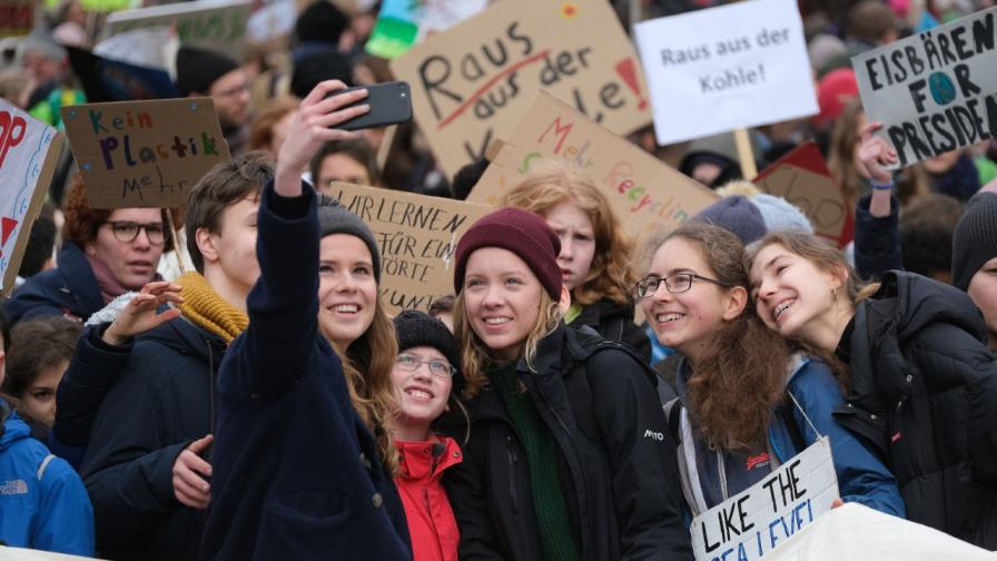 През последните месеци в Германия се засили активността на протестиращи във връзка с промените в климата.