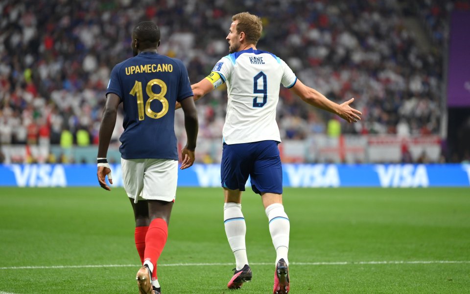Отборите на Англия и Франция играят при 1:1 в четвъртфинален