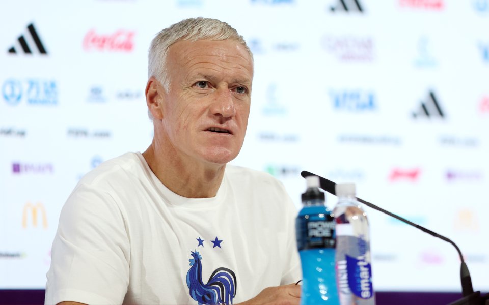 Дидие Дешан - преди 1/2 финала с Мароко