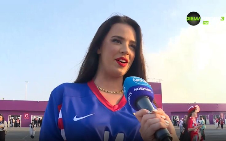 Като за световно: Пищната Ивана Кнол говори пред нашите репортери в Катар