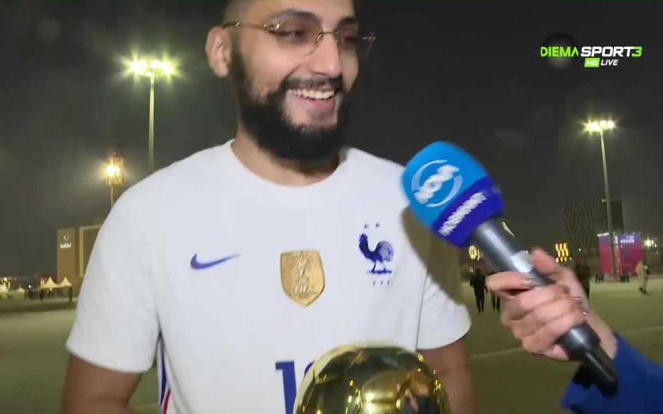 Карим Бензема, независимо че няма да участва във финала на