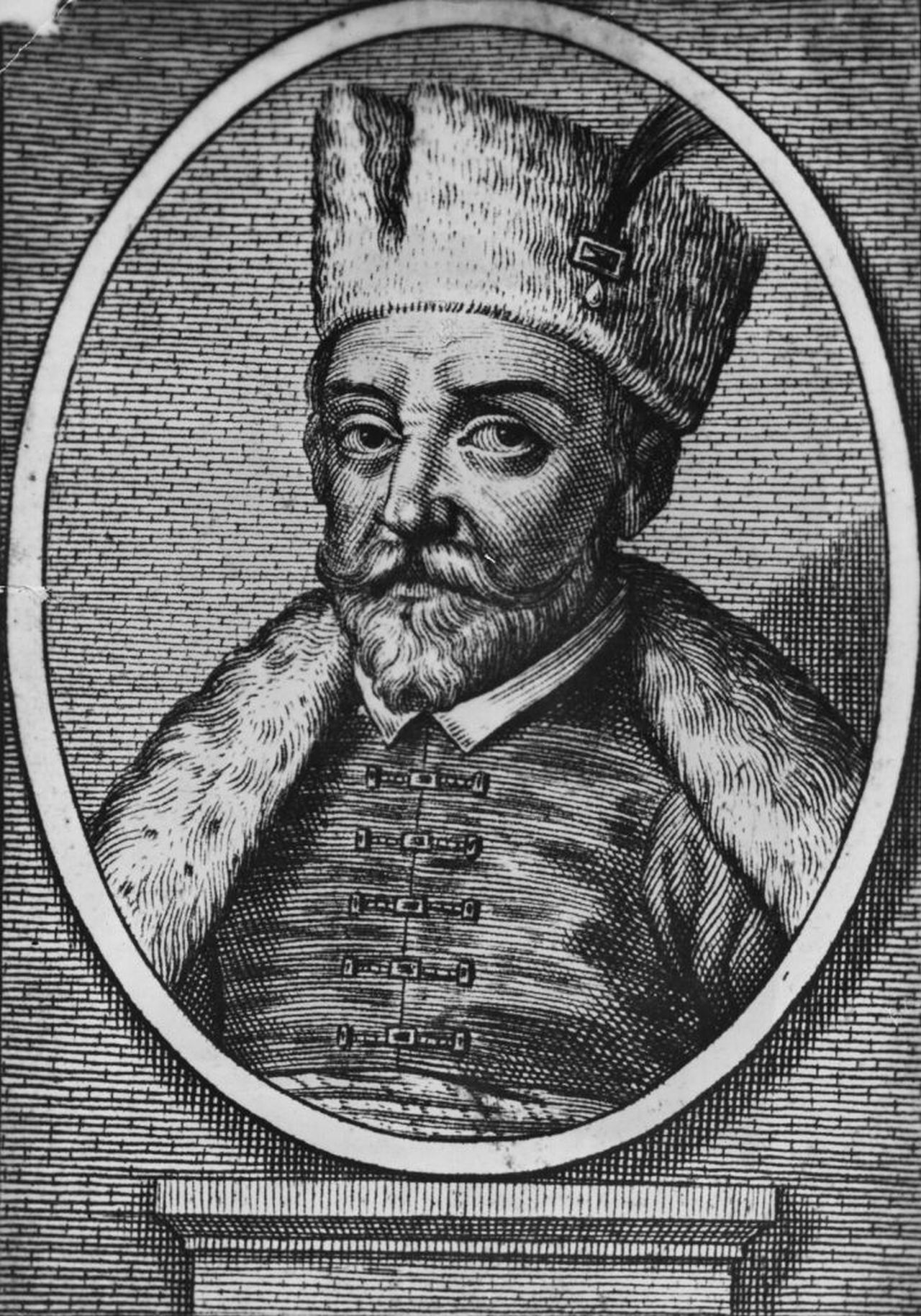 <p><strong>Иван Грозни (1530&ndash;1584)</strong><br />
Първият цар на Русия, Иван IV, е бил склонен към параноя, ярост и епизодични изблици на умствена нестабилност. Смята се, че той е убил сина си и е набил бременната си снаха в пристъп на ярост. По време на продължително царуване на терор, когато той жестоко репресира руската аристокрация и по-късно атакува Новгород, той печели прозвището &quot;Иван Грозни&quot;.</p>