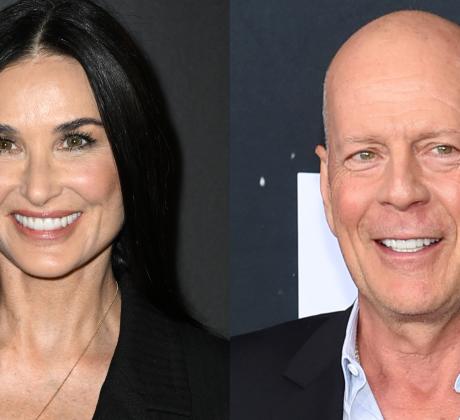 Голямото семейство на Деми Мур и Брус Уилис продължава да