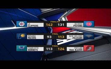 Срещи от редовния сезон на Националната баскетболна асоциация НБА на