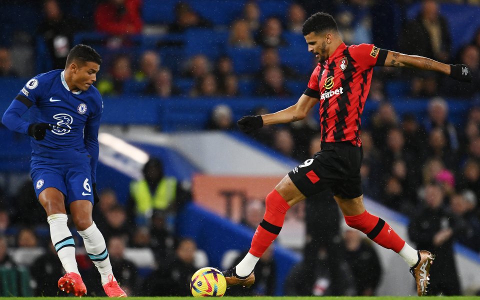 Челси и Борнемут играят при резултат 1:0 в двубой от