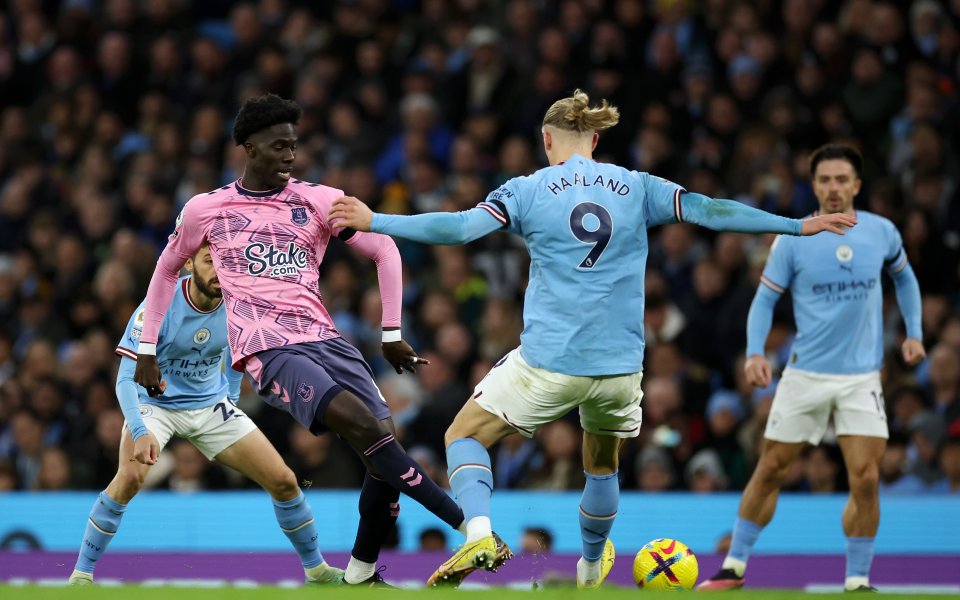 Манчестър Сити - Евертън, 31.13.2022 г.