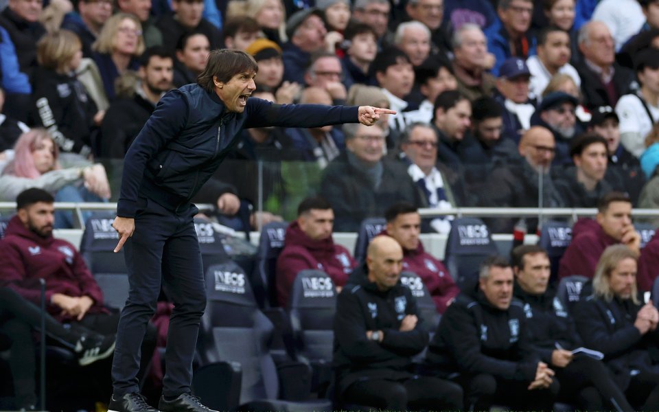 Мениджърът на Тотнъм Антонио Конте не бе доволен от загубата