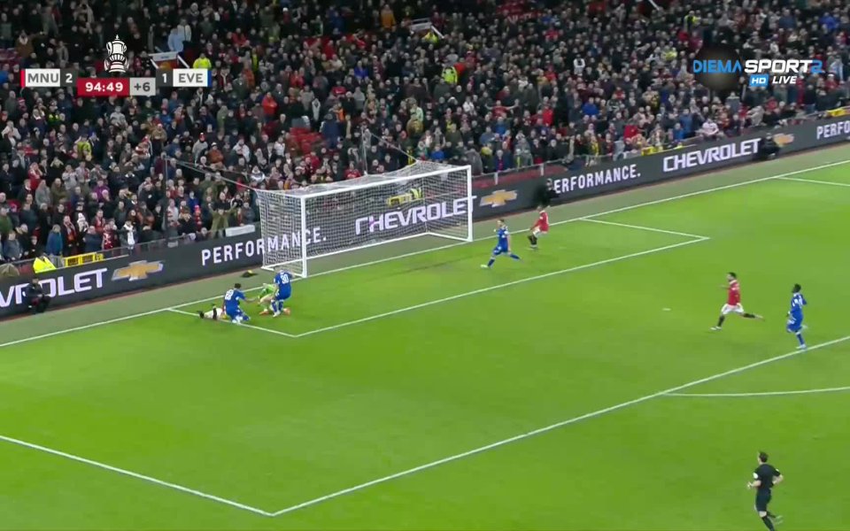 Отборът на Манчестър Юнайтед се класира за 4-ия кръг на