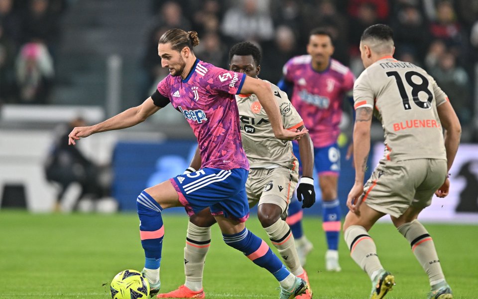 Ювентус и Удинезе играят при в двубой от 17-ия кръг на