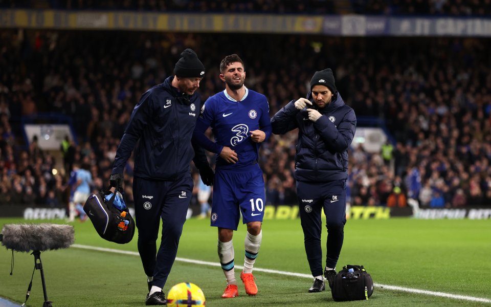 Крилото на Челси - Кристиан Пулишич, ще бъде извън игра